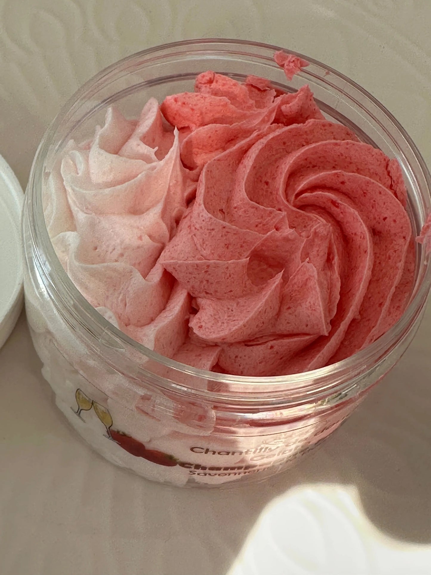 Chantilly de douche Champagne Fraise - MON BIO CONCEPT