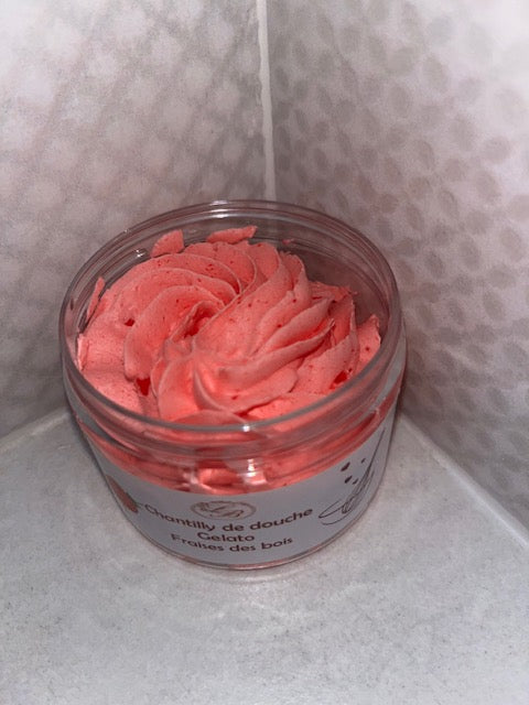 Chantilly de douche Fraise des Bois - MON BIO CONCEPT