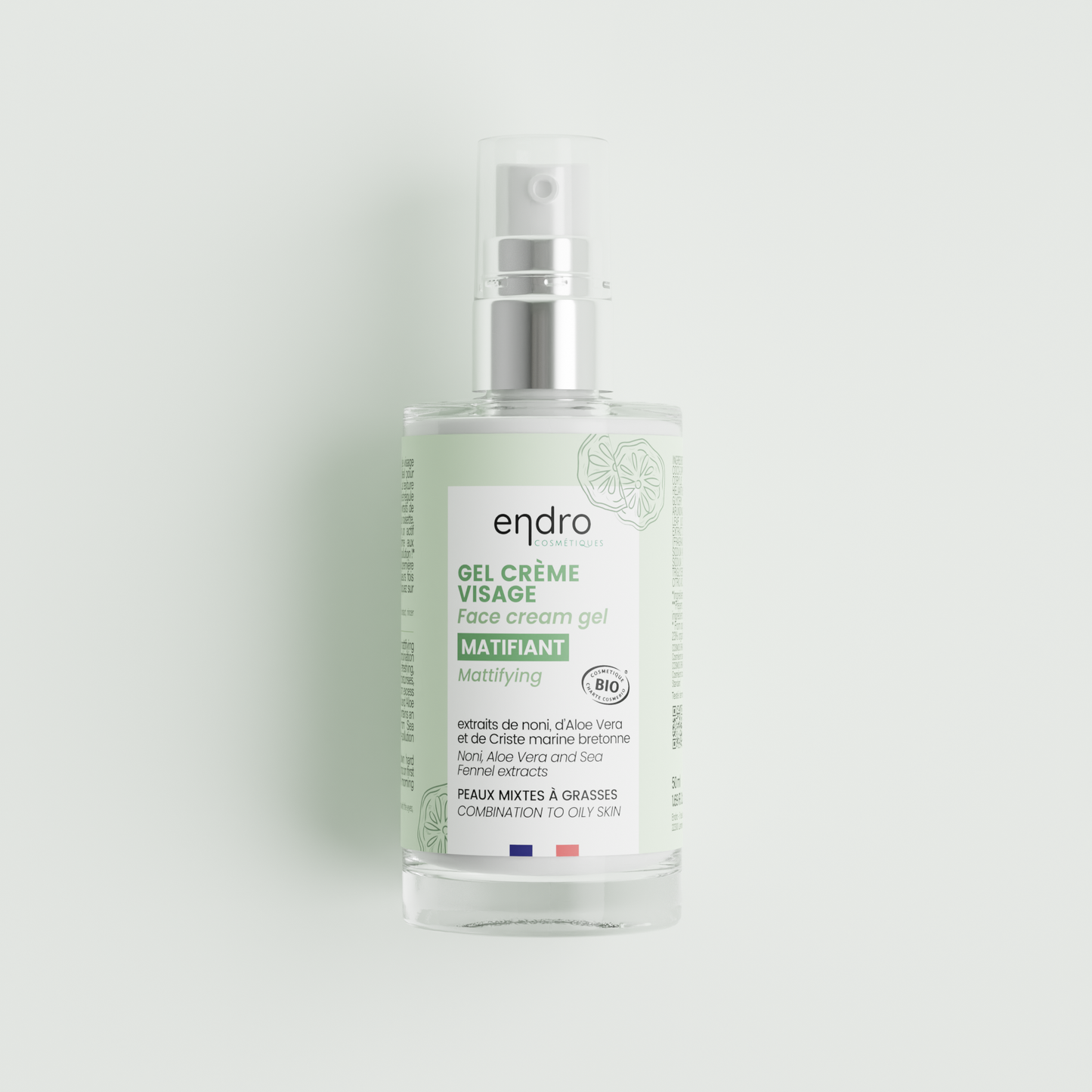 Gel crème visage matifiant - MON BIO CONCEPT