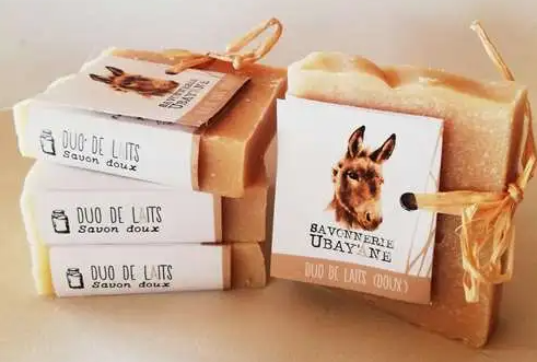 Savon Duo de Laits ânesse et chèvre Tous types de peaux - MON BIO CONCEPT