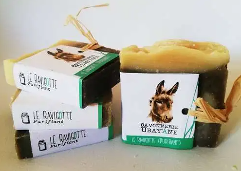 Savon Ravigotte Lait de chèvre - Imperfections peaux grasses - MON BIO CONCEPT