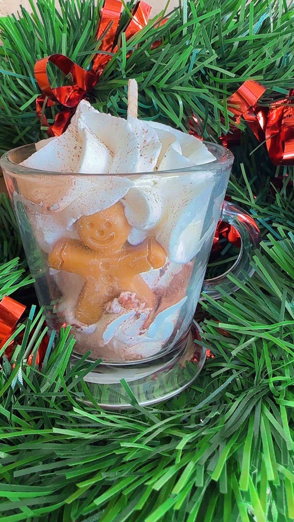 Bougie tasse pain d’epice