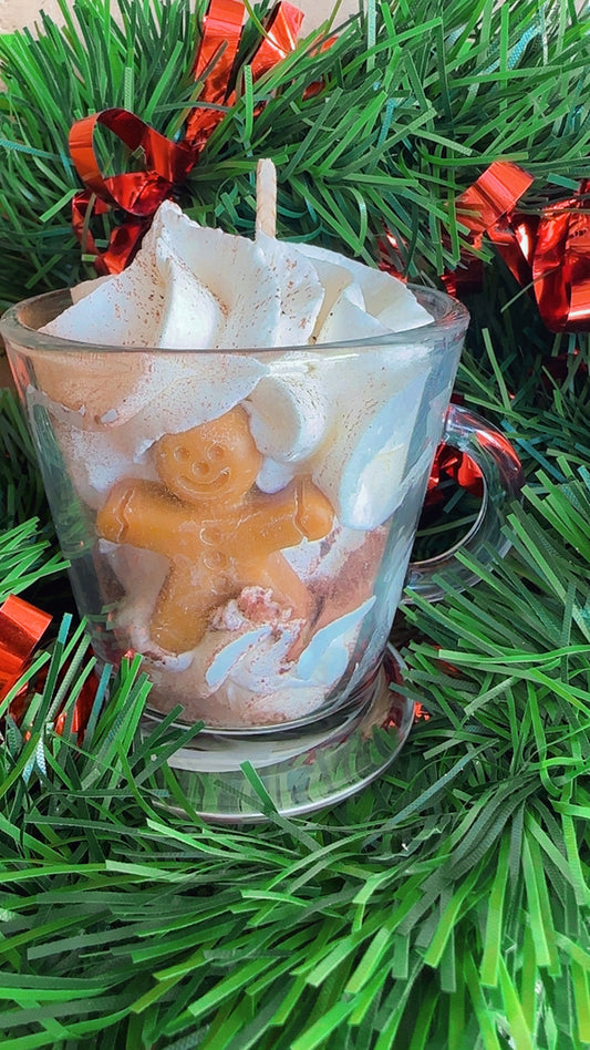 Bougie tasse pain d’epice