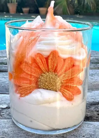 Bougie Gourmande printemps Fleur d'oranger - MON BIO CONCEPT