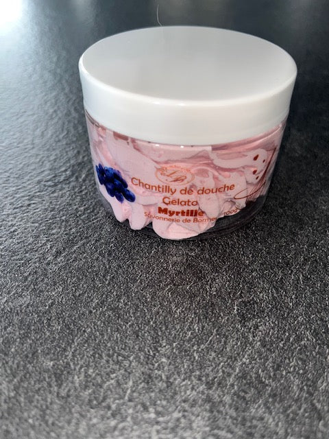 Chantilly de douche et bain MYRTILLE - MON BIO CONCEPT
