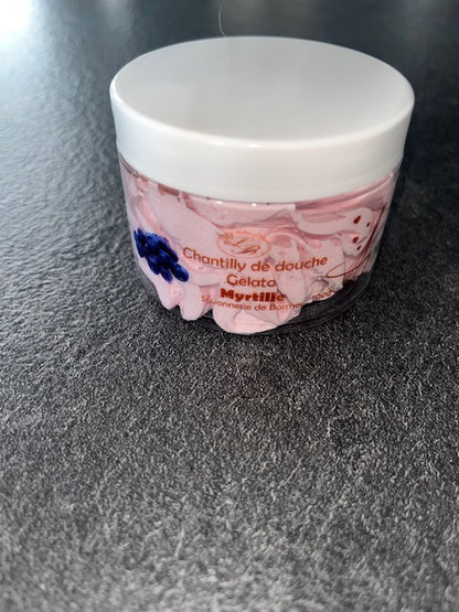 Chantilly de douche et bain MYRTILLE - MON BIO CONCEPT