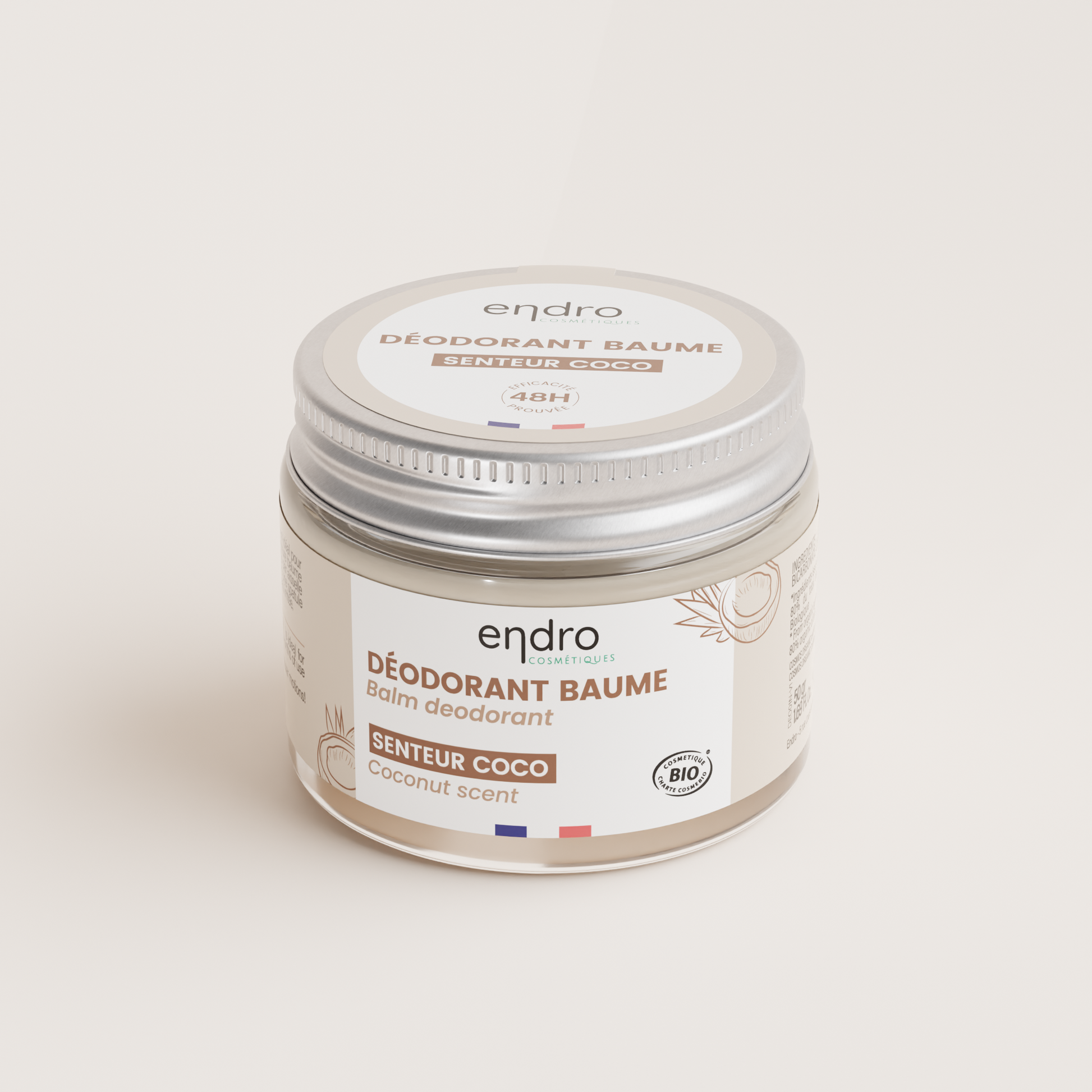 Déodorant Baume Coco Sans huiles essentielles - MON BIO CONCEPT