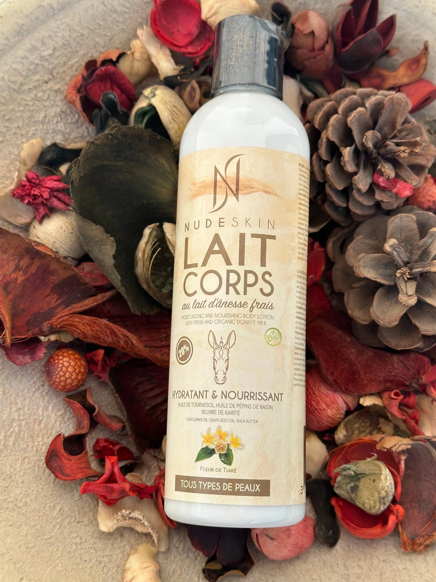 Lait corporel Parfum Fleur de Tiare - MON BIO CONCEPT