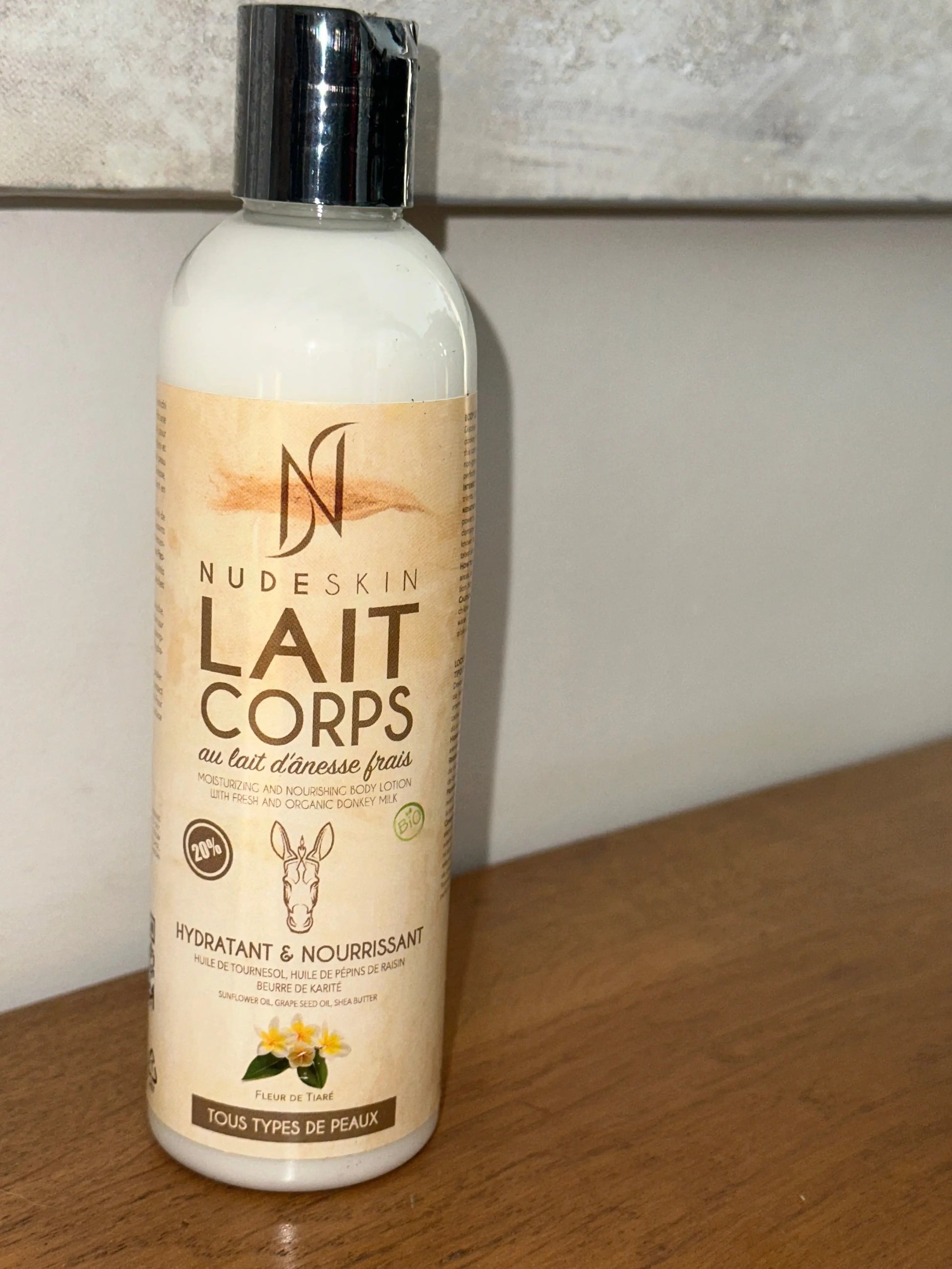 Lait corporel Parfum Fleur de Tiare - MON BIO CONCEPT