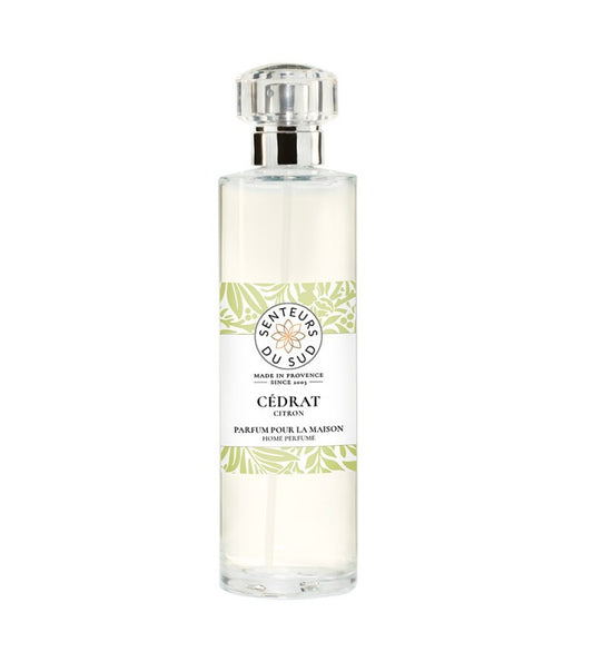Parfum d'ambiance pour la maison Cédrat - MON BIO CONCEPT