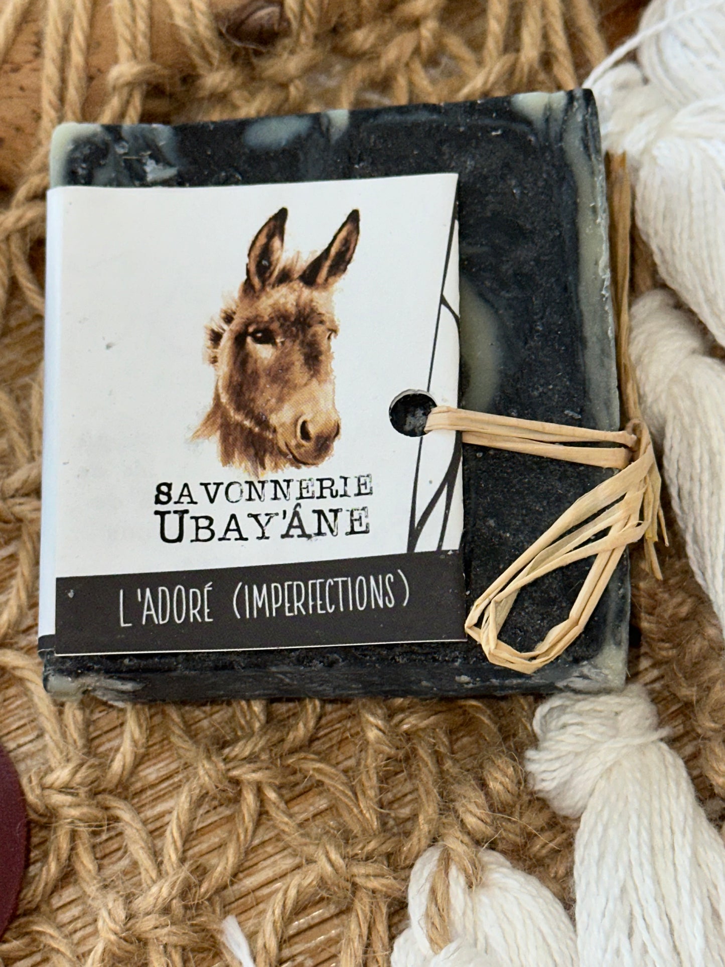 Savon l'Adoré Lait d'ânesse - Imperfections - MON BIO CONCEPT