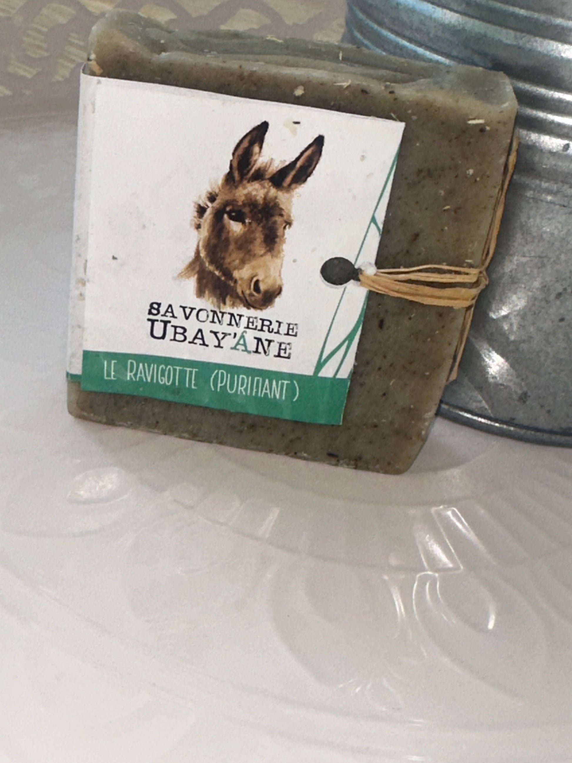 Savon Ravigotte Lait de chèvre - Imperfections peaux grasses - MON BIO CONCEPT