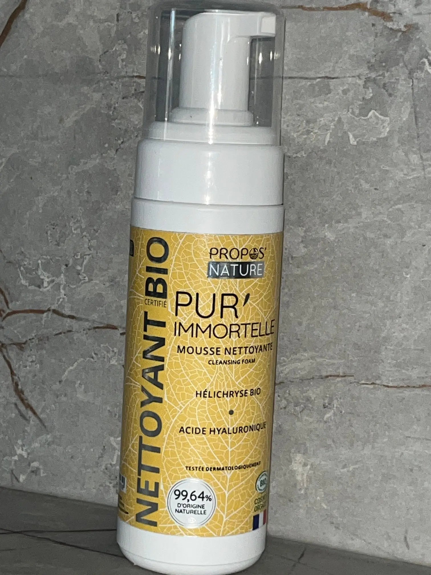 Mousse visage nettoyante Pur'Immortelle - MON BIO CONCEPT