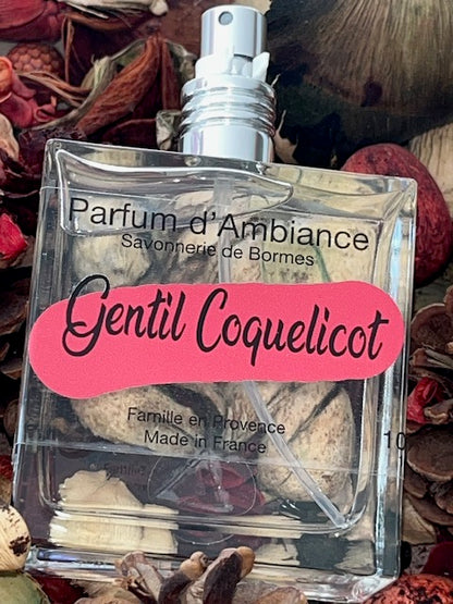 Parfum d'ambiance Coquelicot - MON BIO CONCEPT